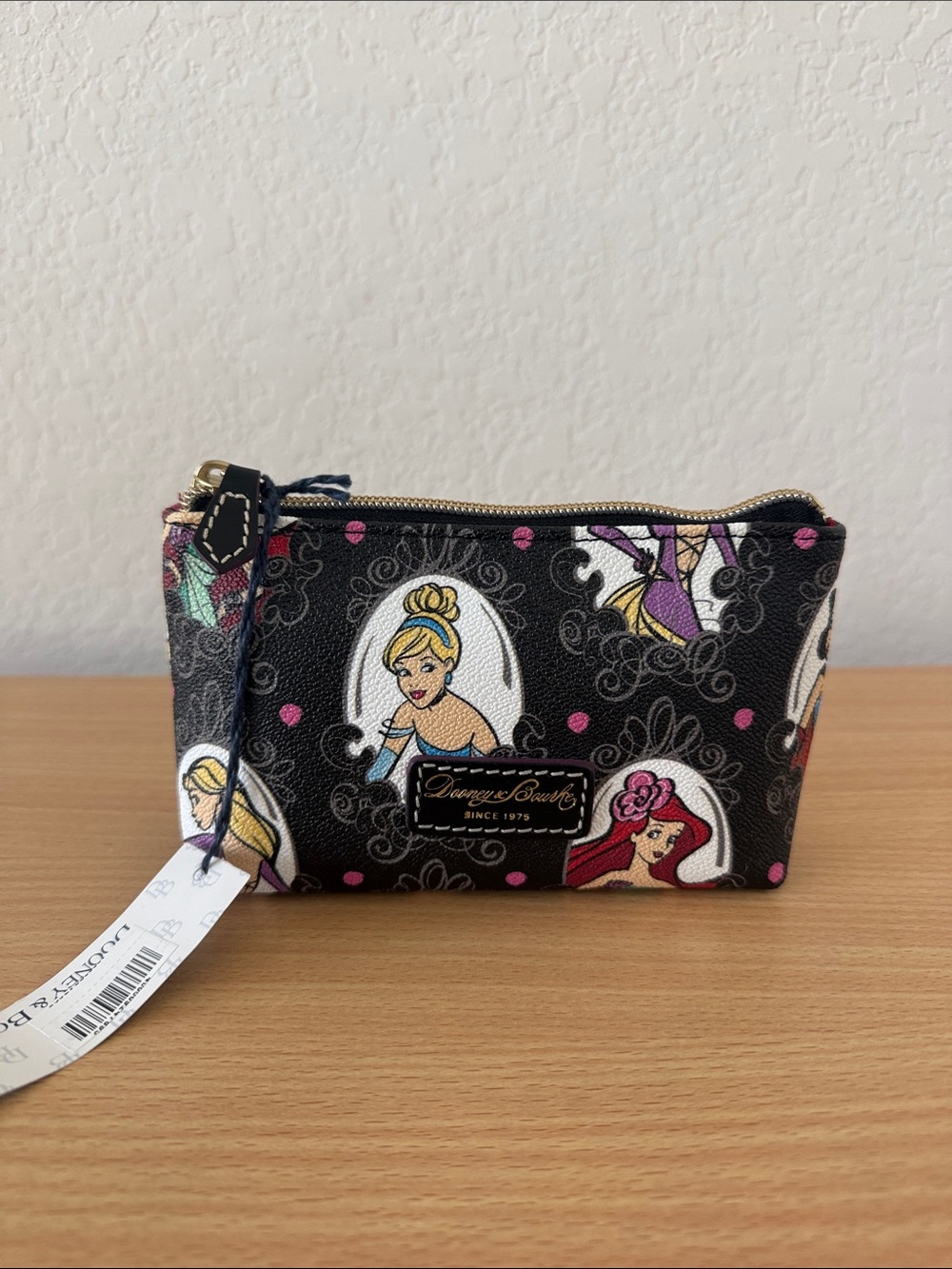 Dooney & Bourke Disney Runaway Princess Cosmetic Case